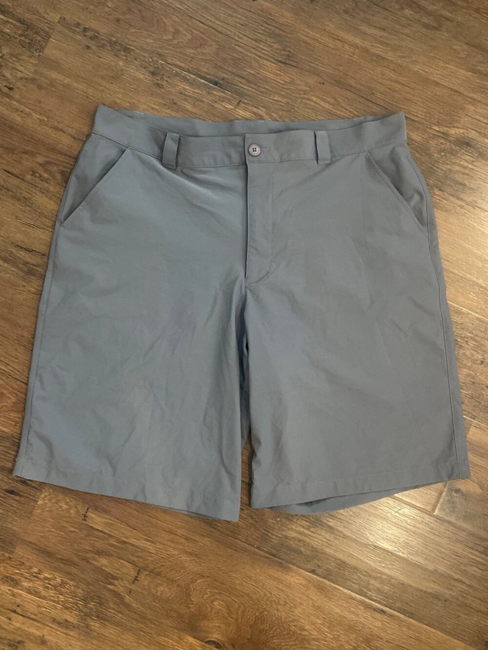 Under Armour Casual Golf Shorts Grey Mens 38
